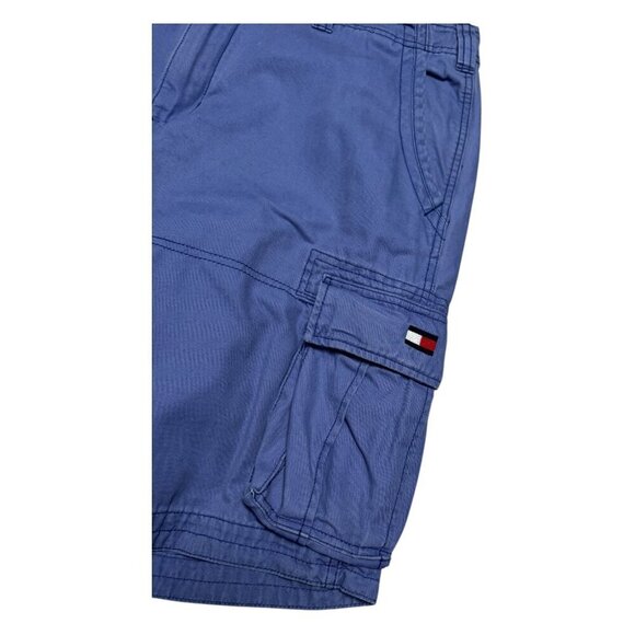 TOMMY HILFIGER Cargo Casual Summer Blue Shorts Mens 38" / XL - Picture 3 of 6